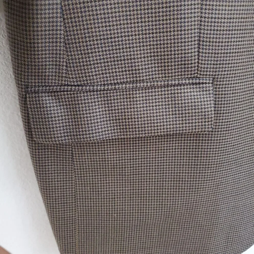Lauren Ralph Lauren Men's Blazer 46R Brown Wool Suit Jacket Sport Coat Grandpa